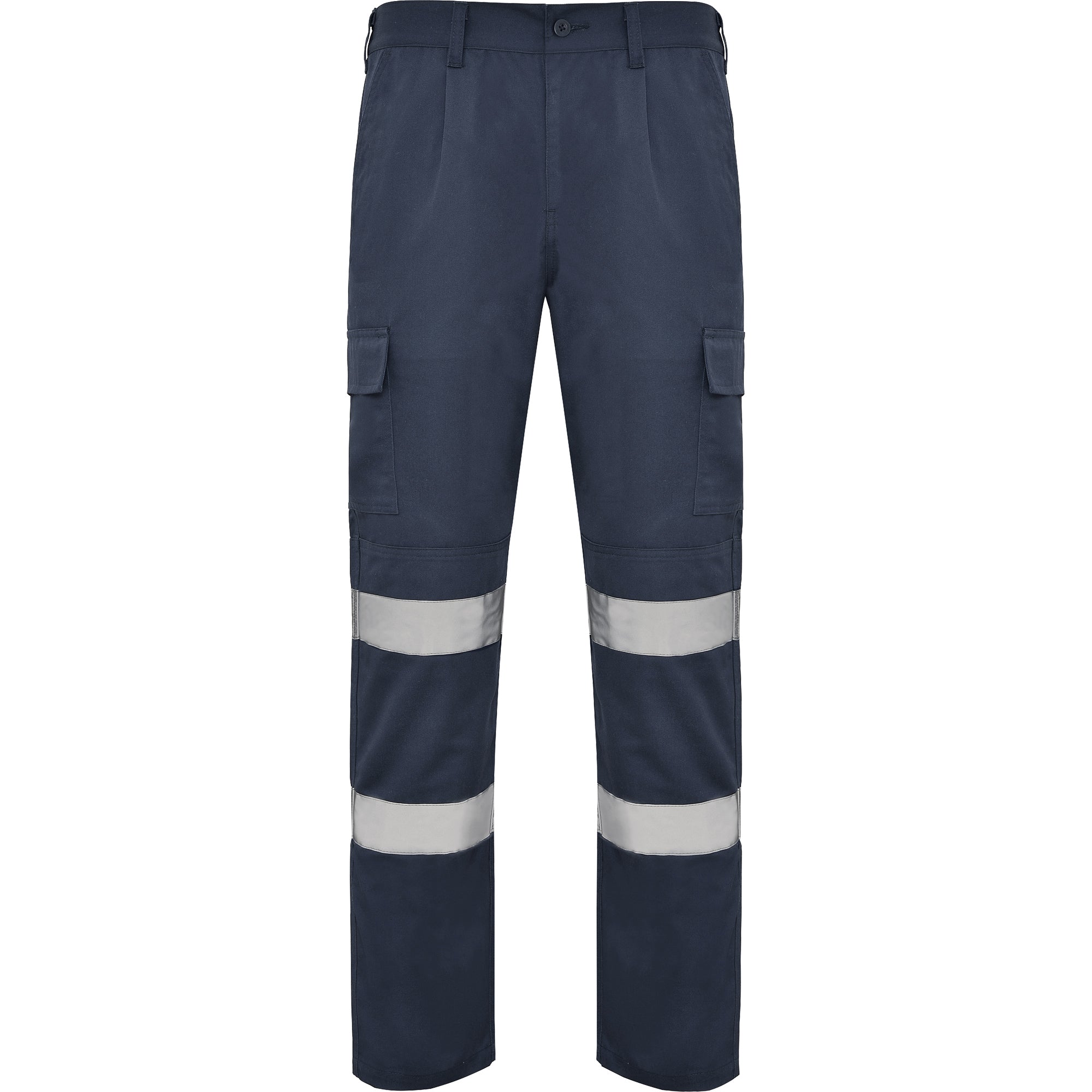 Pantaloni cu benzi reflectorizante si buzunare laterale DAILY HV