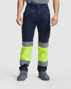 Pantaloni reflectorizanti cu buzunare laterale DAILY STRETCH HV