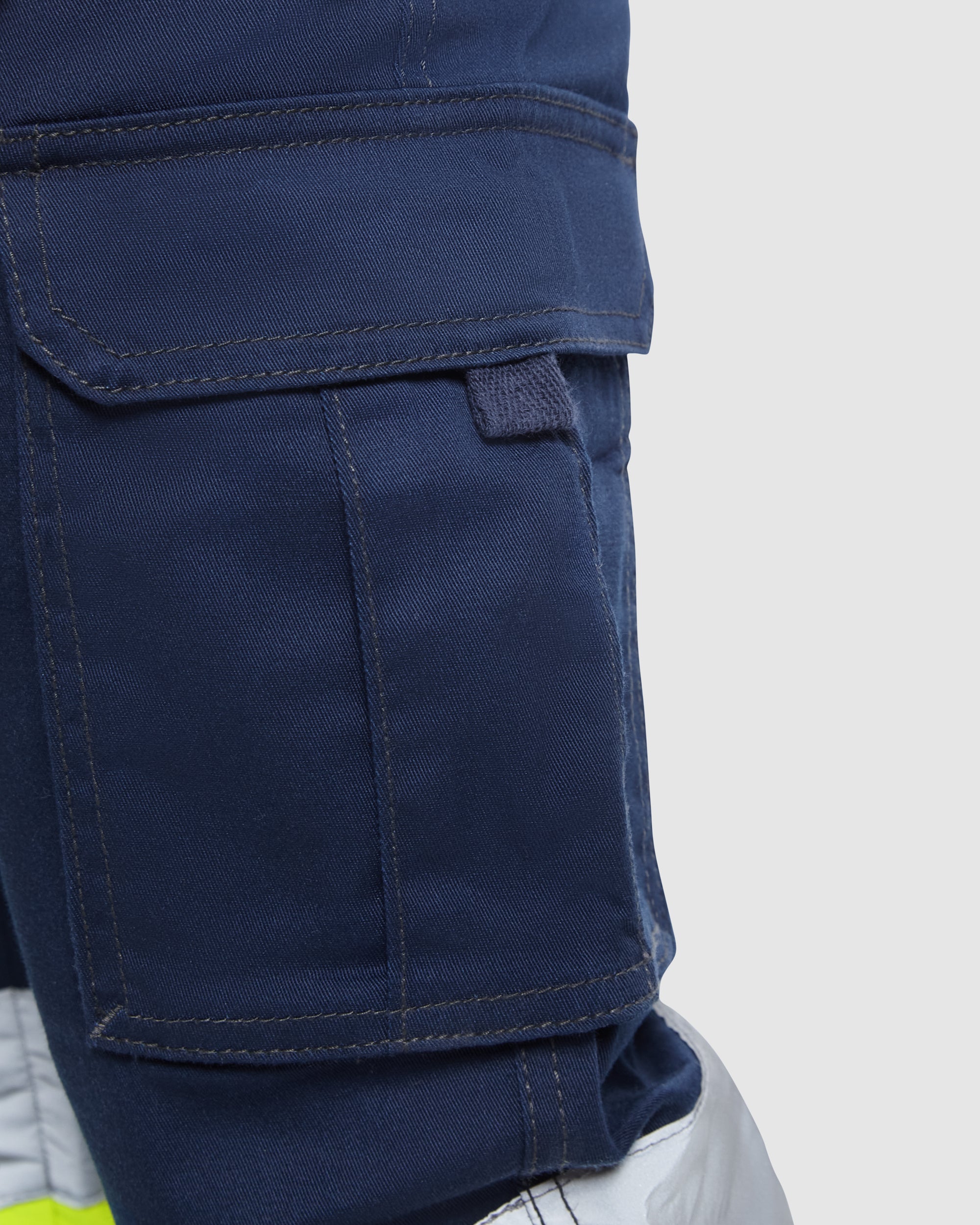Pantaloni reflectorizanti cu buzunare laterale DAILY STRETCH HV