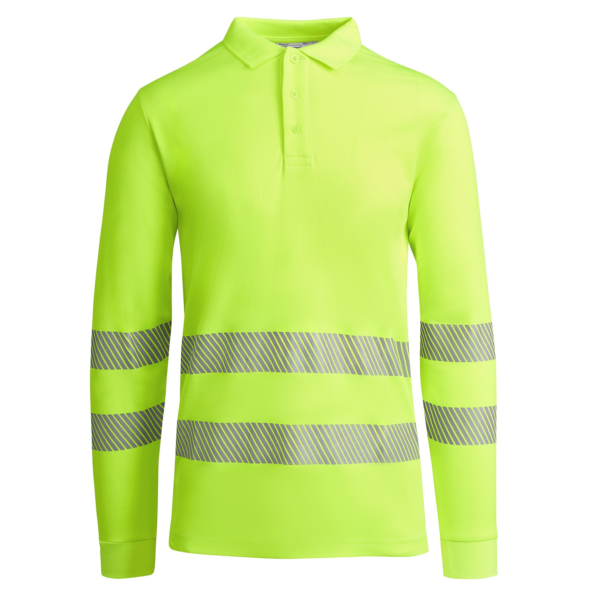 Tricou polo reflectorizant cu maneca lunga ATRIO LS