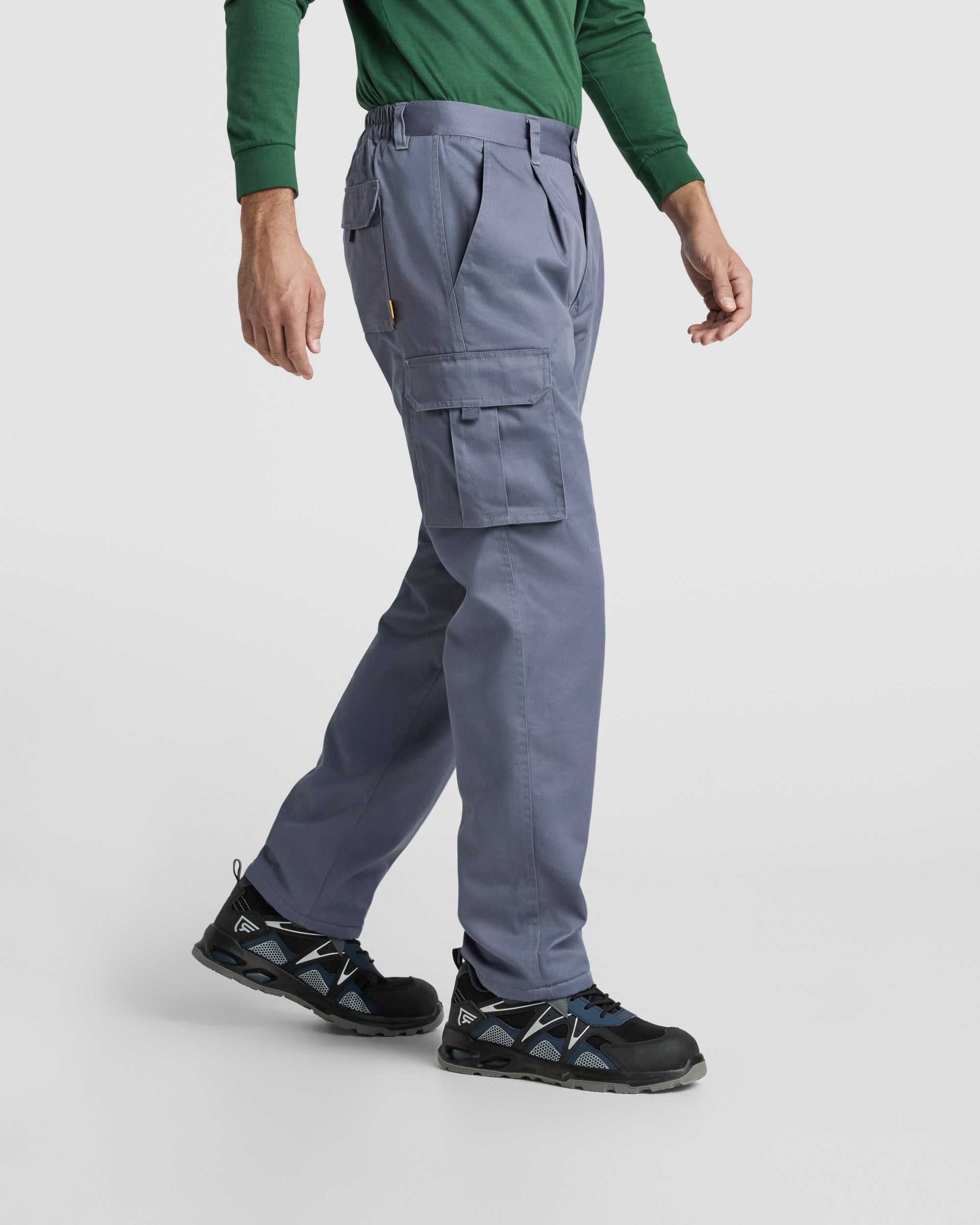 Pantaloni cargo cu buzunare laterale WARMOR