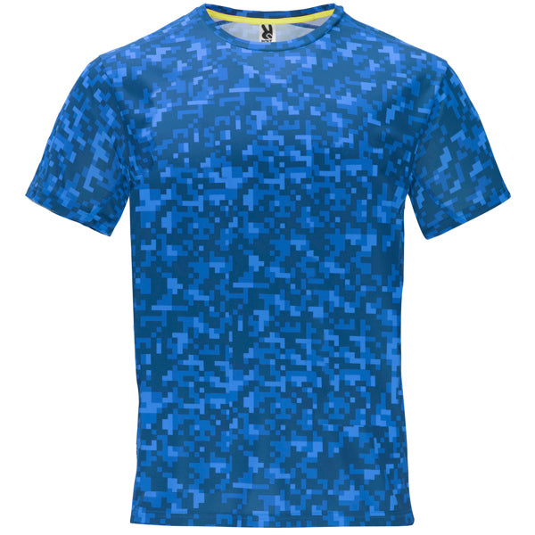 Tricou ASSEN pixel royal - fata