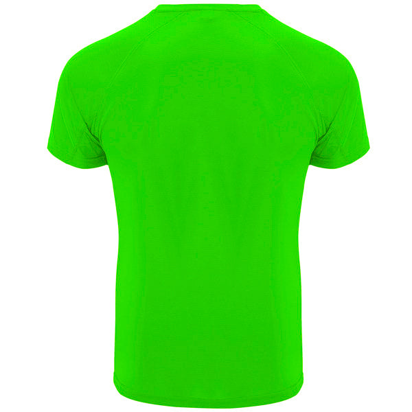 Tricou BAHRAIN verde fluor - spate