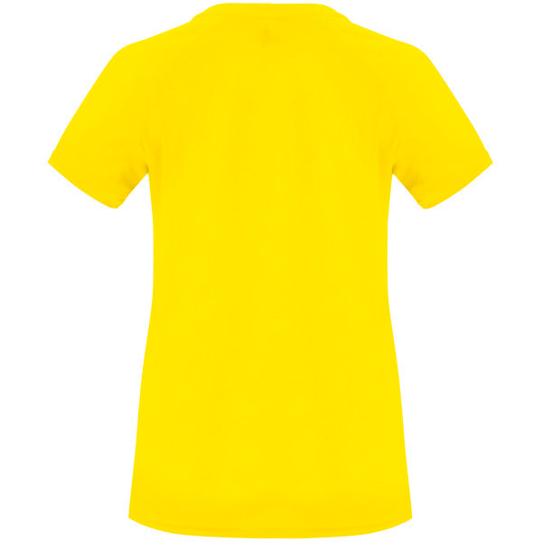Tricou BAHRAIN WOMAN galben - spate