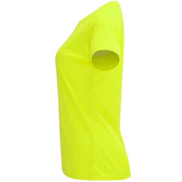 Tricou BAHRAIN WOMAN galben fluor - vedere 3