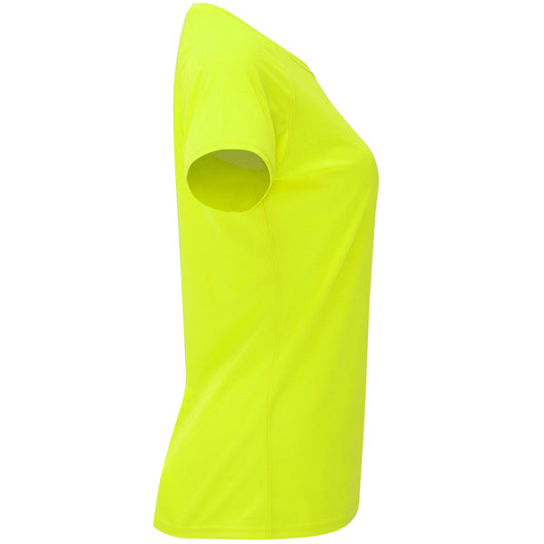 Tricou BAHRAIN WOMAN galben fluor - vedere 4