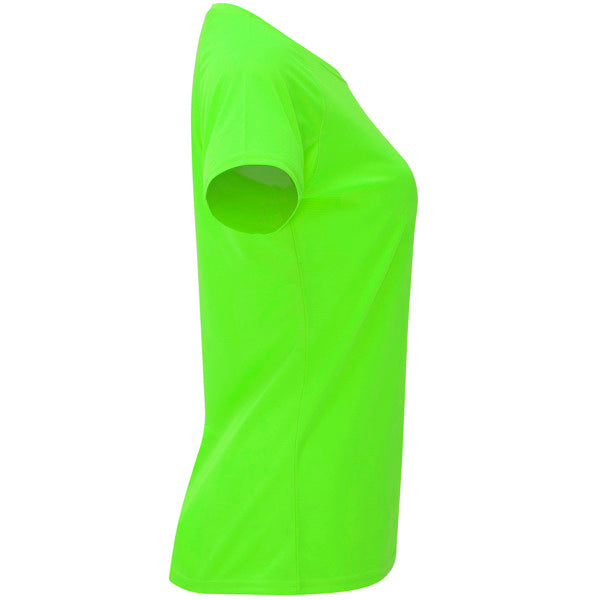 Tricou BAHRAIN WOMAN verde fluor - vedere 4