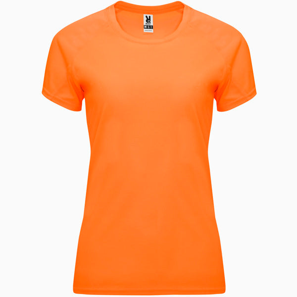 Tricou BAHRAIN WOMAN portocaliu fluor - fata
