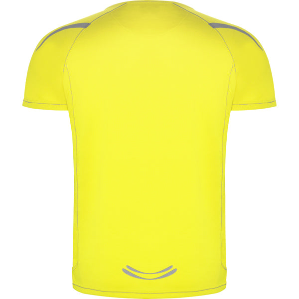 Tricou SEPANG galben fluor - spate