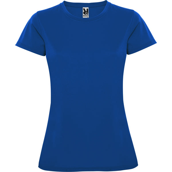 Tricou MONTECARLO WOMAN albastru royal - fata