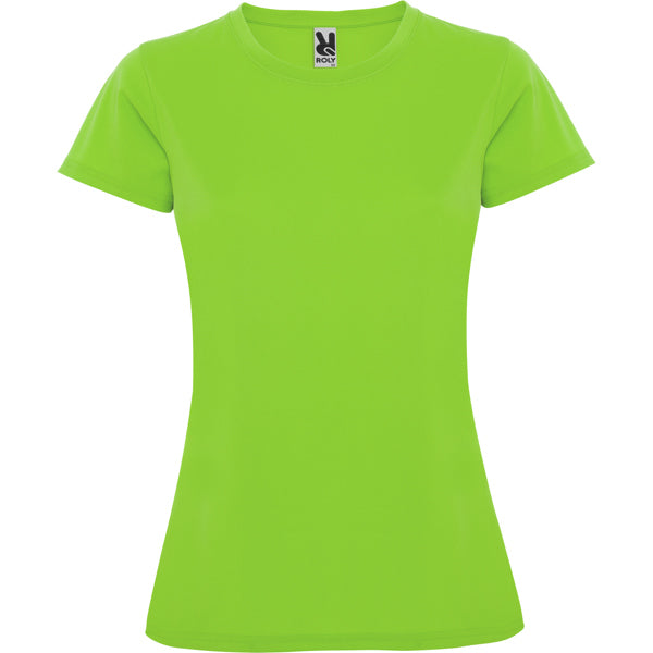 Tricou MONTECARLO WOMAN verde lime - fata
