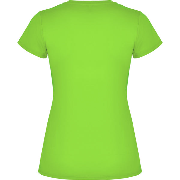 Tricou MONTECARLO WOMAN verde lime - spate