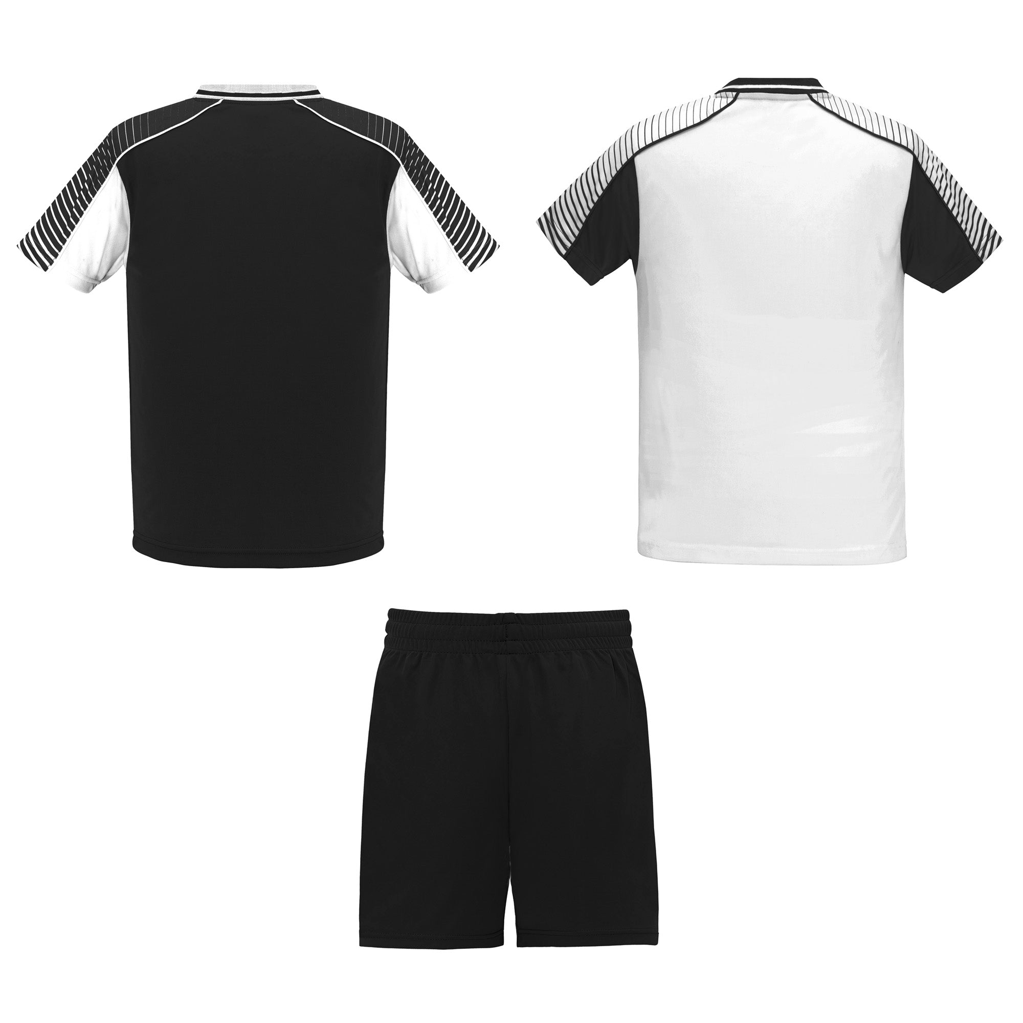 Set echipament fotbal - 2 tricouri si 1 pereche de pantaloni unisex JUVE