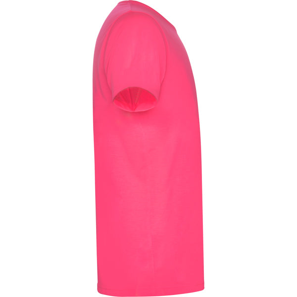 Tricou AKITA roz fluor - vedere 4
