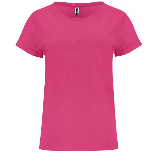 Tricou CIES roz aprins - fata