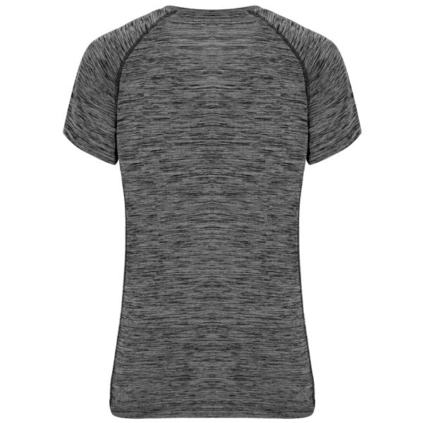 Tricou AUSTIN WOMAN negru melanj - spate