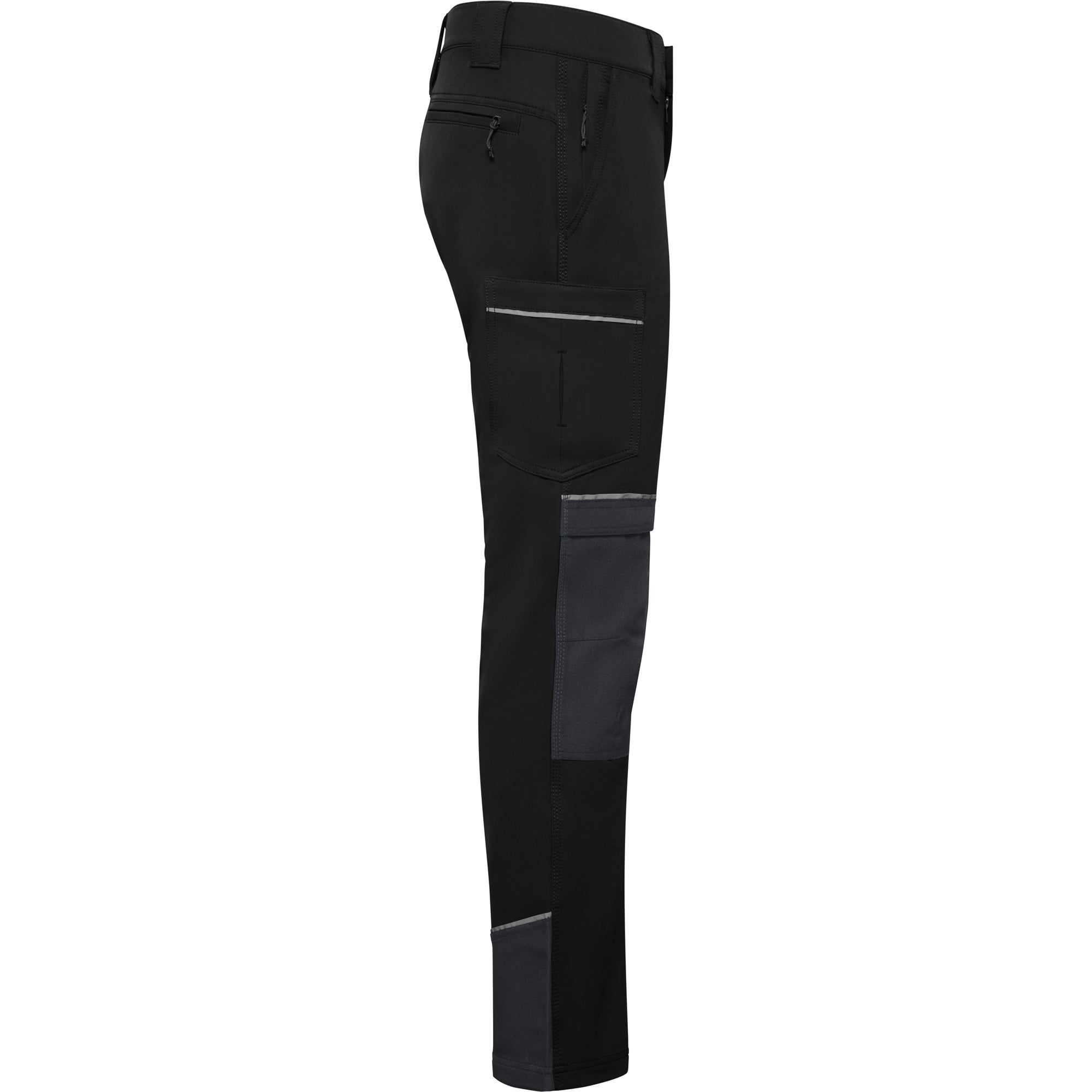 Pantaloni lungi cu protectie la genunghi si buzunare laterale WALL