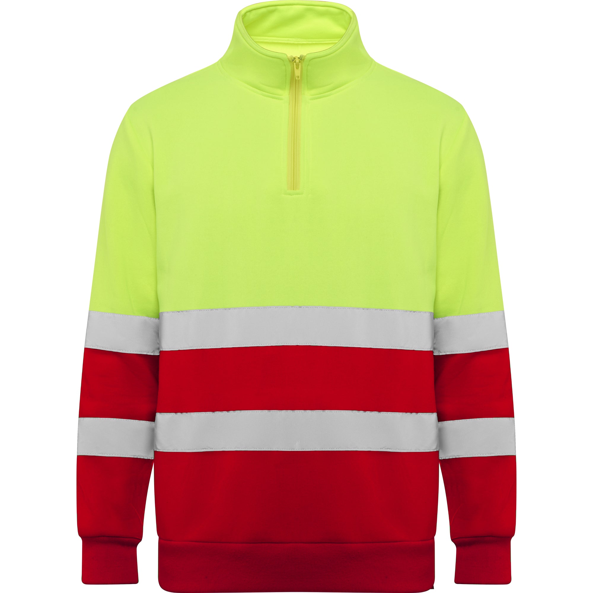 Bluza reflectorizanta cu fermoar SPICA